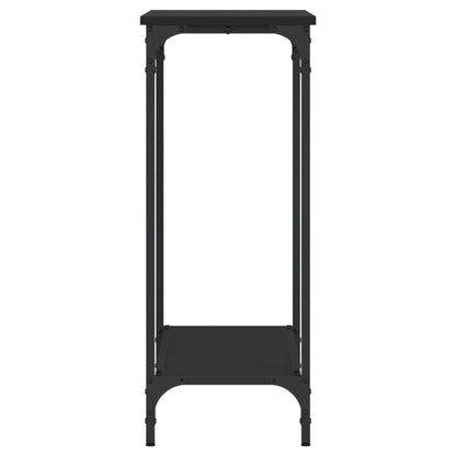 Wandtafel 75X30,5X75 Cm Bewerkt Hout 75 x 30.5 x 75 cm Zwart