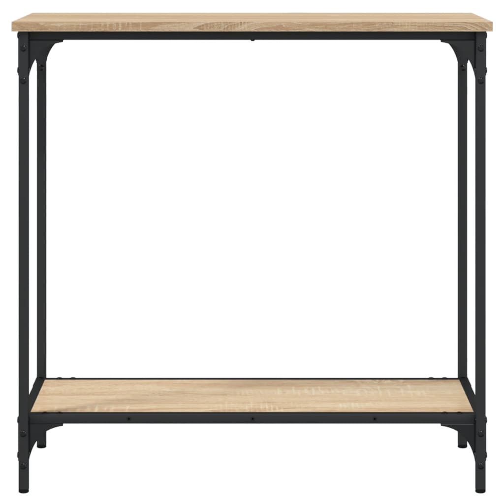 Wandtafel 75X30,5X75 Cm Bewerkt Hout Kleurig 75 x 30.5 x 75 cm Sonoma eiken