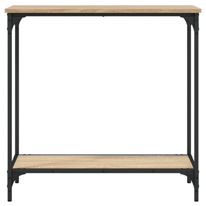 Wandtafel 75X30,5X75 Cm Bewerkt Hout Kleurig 75 x 30.5 x 75 cm Sonoma eiken