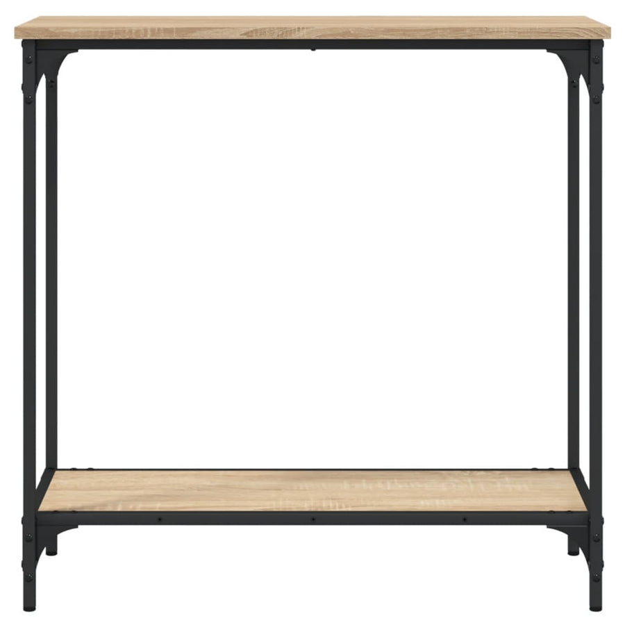 Wandtafel 75X30,5X75 Cm Bewerkt Hout Kleurig 75 x 30.5 x 75 cm Sonoma eiken