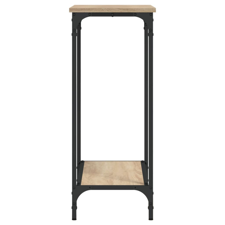 Wandtafel 75X30,5X75 Cm Bewerkt Hout Kleurig 75 x 30.5 x 75 cm Sonoma eiken