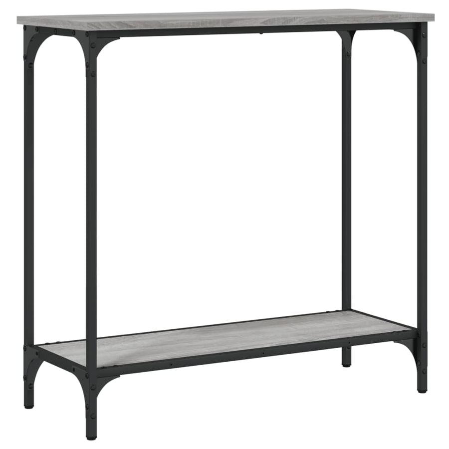 Wandtafel 75X30,5X75 Cm Bewerkt Hout 75 x 30.5 x 75 cm Grijs sonoma