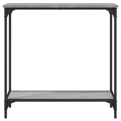 Wandtafel 75X30,5X75 Cm Bewerkt Hout 75 x 30.5 x 75 cm Grijs sonoma