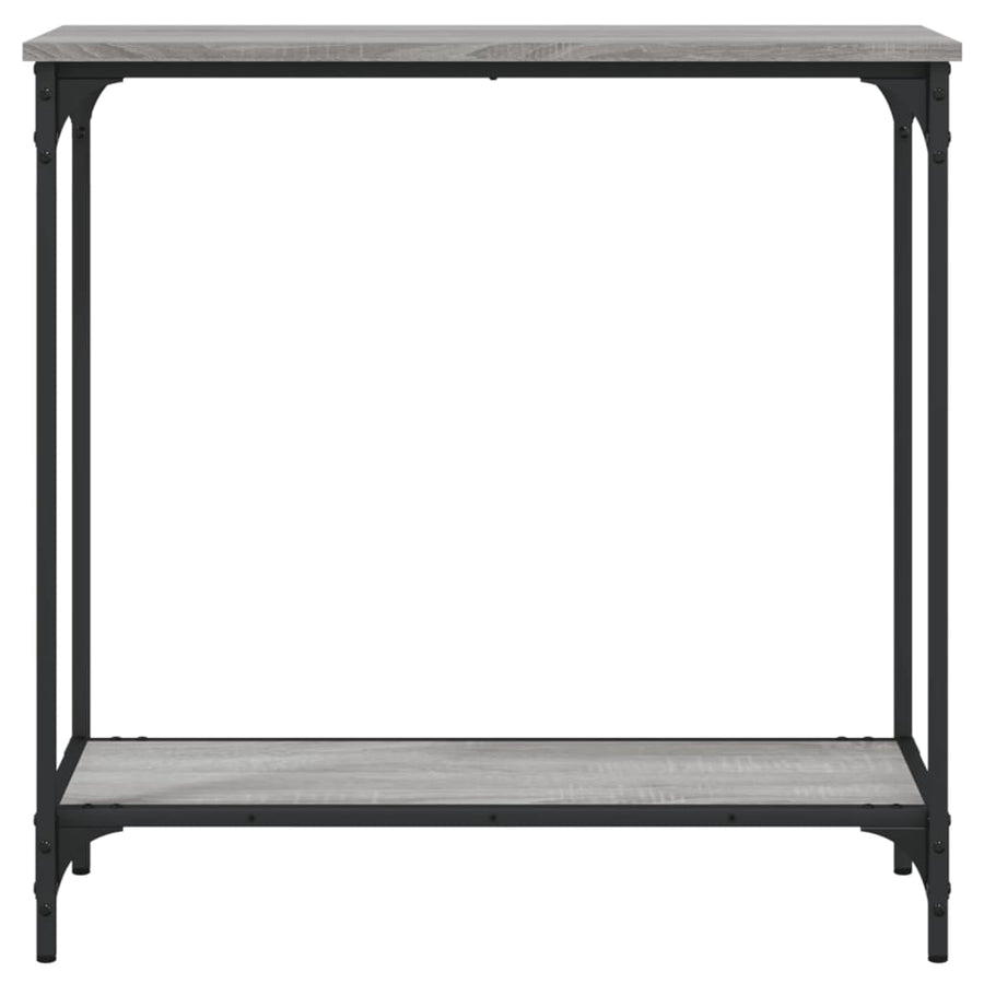 Wandtafel 75X30,5X75 Cm Bewerkt Hout 75 x 30.5 x 75 cm Grijs sonoma