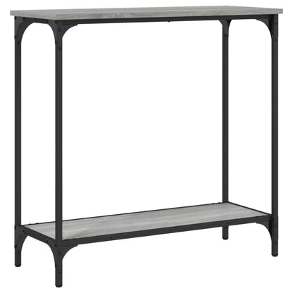 Wandtafel 75X30,5X75 Cm Bewerkt Hout 75 x 30.5 x 75 cm Grijs sonoma