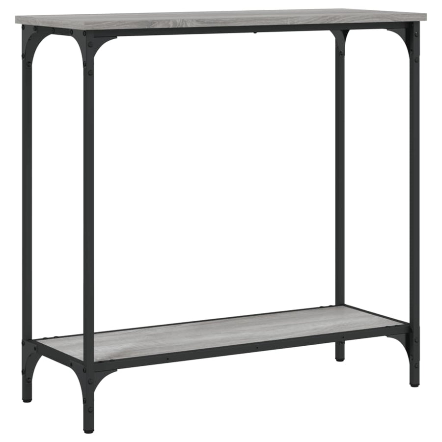Wandtafel 75X30,5X75 Cm Bewerkt Hout 75 x 30.5 x 75 cm Grijs sonoma