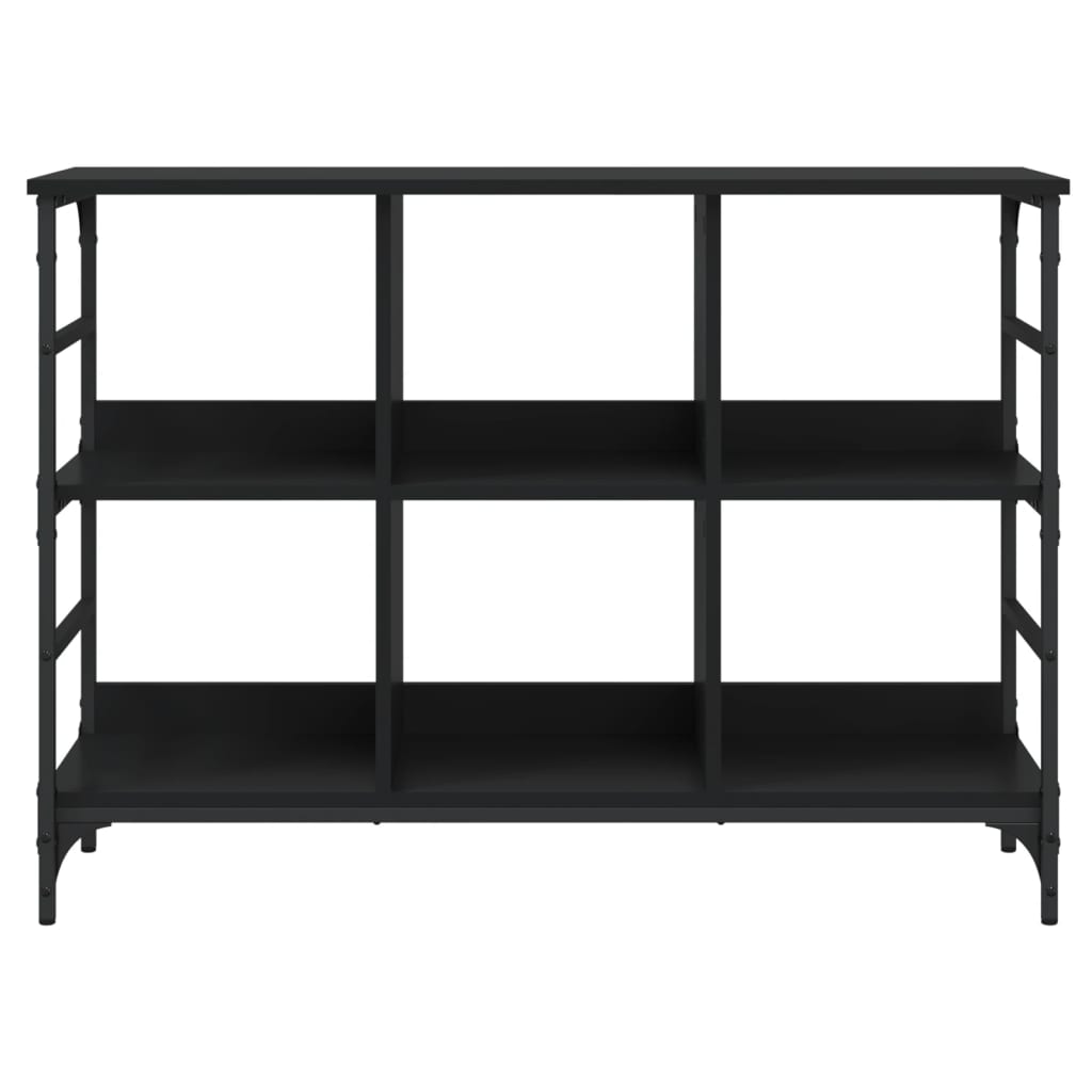 Dressoir 02X32X73,5 Cm Bewerkt Hout 102 x 32 x 73.5 cm Zwart