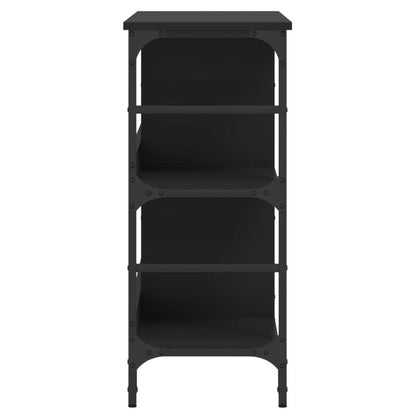 Dressoir 02X32X73,5 Cm Bewerkt Hout 102 x 32 x 73.5 cm Zwart