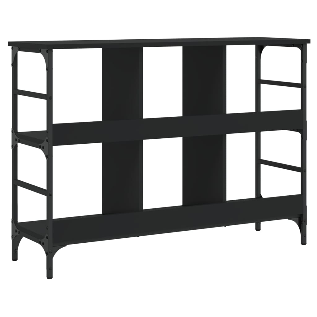 Dressoir 02X32X73,5 Cm Bewerkt Hout 102 x 32 x 73.5 cm Zwart