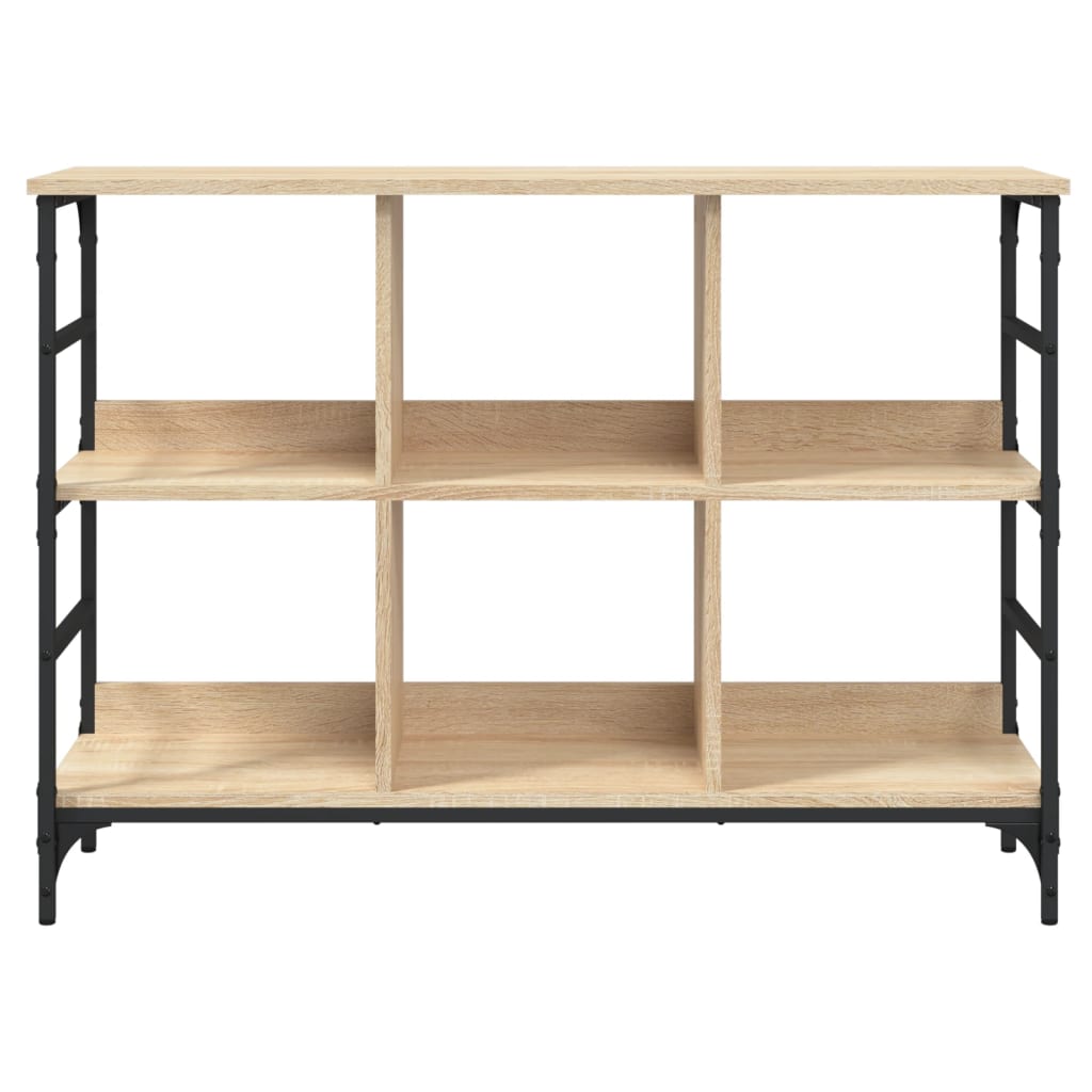Dressoir 02X32X73,5 Cm Bewerkt Hout Kleurig 102 x 32 x 73.5 cm Sonoma eiken