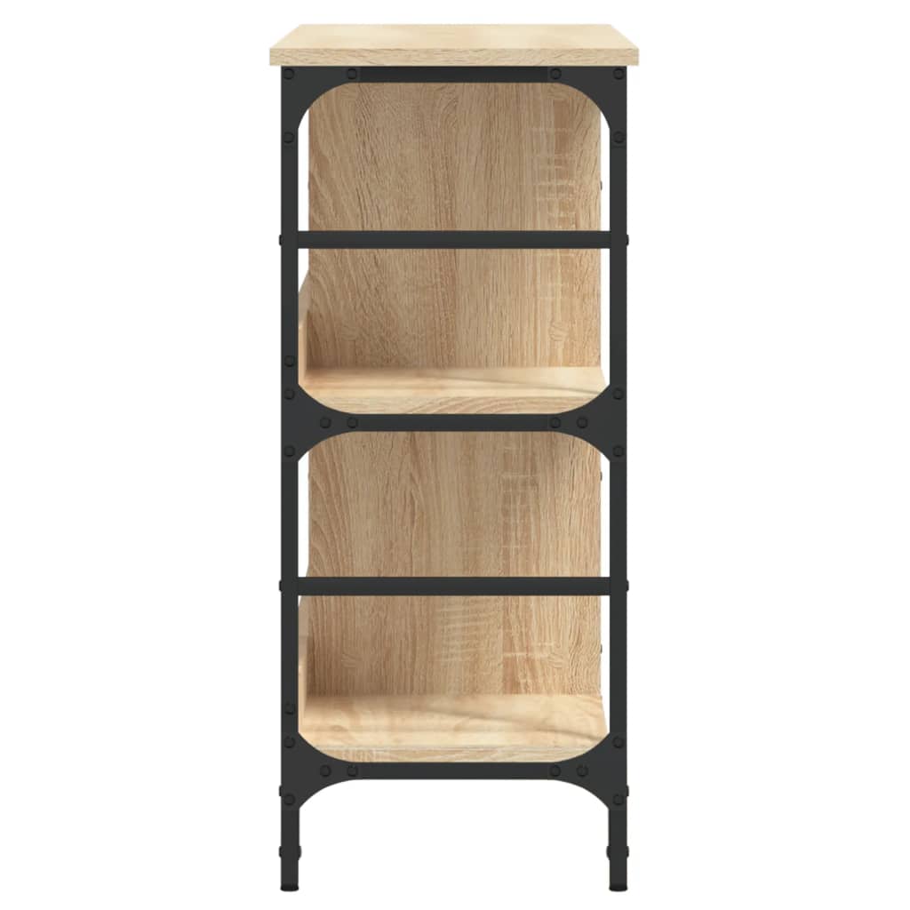 Dressoir 02X32X73,5 Cm Bewerkt Hout Kleurig 102 x 32 x 73.5 cm Sonoma eiken