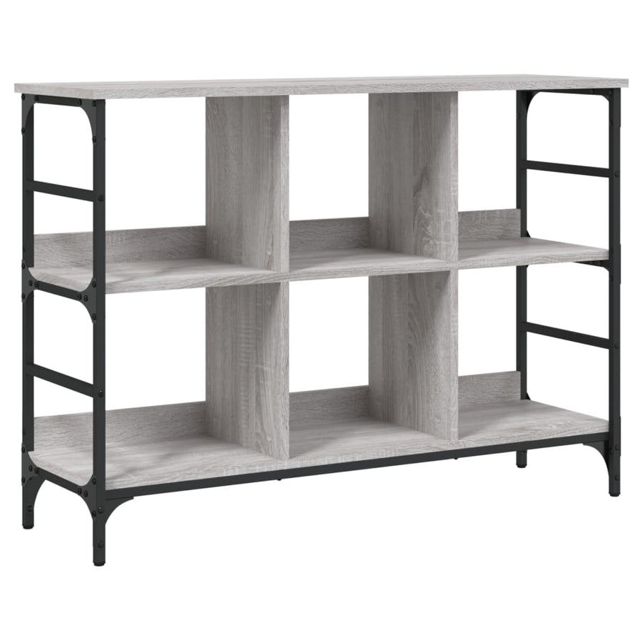 Dressoir 02X32X73,5 Cm Bewerkt Hout Eikenkleurig 102 x 32 x 73.5 cm Grijs sonoma
