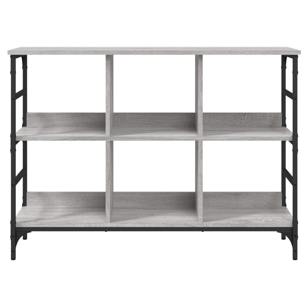 Dressoir 02X32X73,5 Cm Bewerkt Hout Eikenkleurig 102 x 32 x 73.5 cm Grijs sonoma