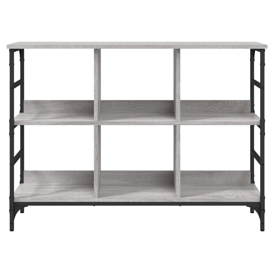 Dressoir 02X32X73,5 Cm Bewerkt Hout Eikenkleurig 102 x 32 x 73.5 cm Grijs sonoma
