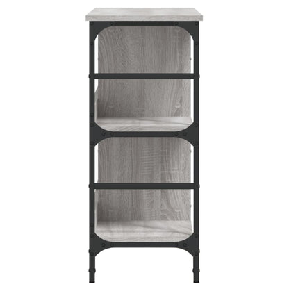 Dressoir 02X32X73,5 Cm Bewerkt Hout Eikenkleurig 102 x 32 x 73.5 cm Grijs sonoma