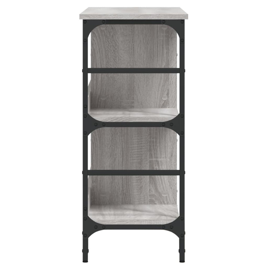 Dressoir 02X32X73,5 Cm Bewerkt Hout Eikenkleurig 102 x 32 x 73.5 cm Grijs sonoma