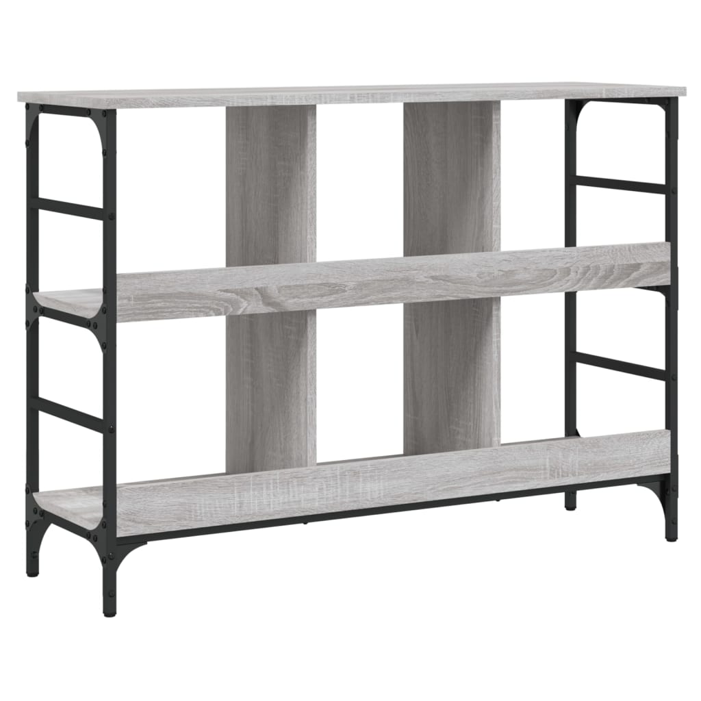 Dressoir 02X32X73,5 Cm Bewerkt Hout Eikenkleurig 102 x 32 x 73.5 cm Grijs sonoma