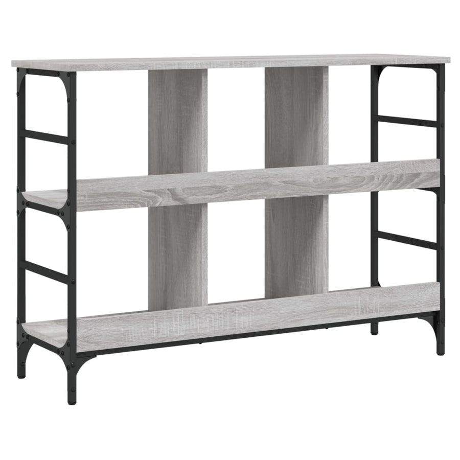 Dressoir 02X32X73,5 Cm Bewerkt Hout Eikenkleurig 102 x 32 x 73.5 cm Grijs sonoma