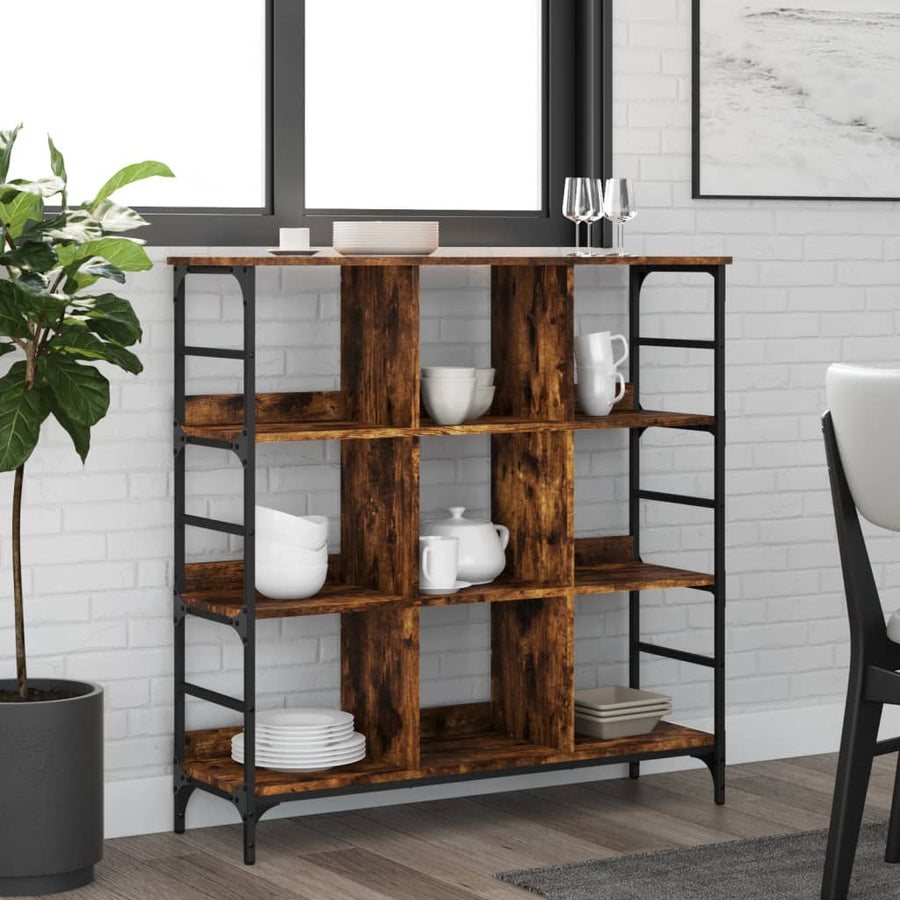 Dressoir 102X32X103,5 Cm Bewerkt Hout Kleurig 103.5 cm