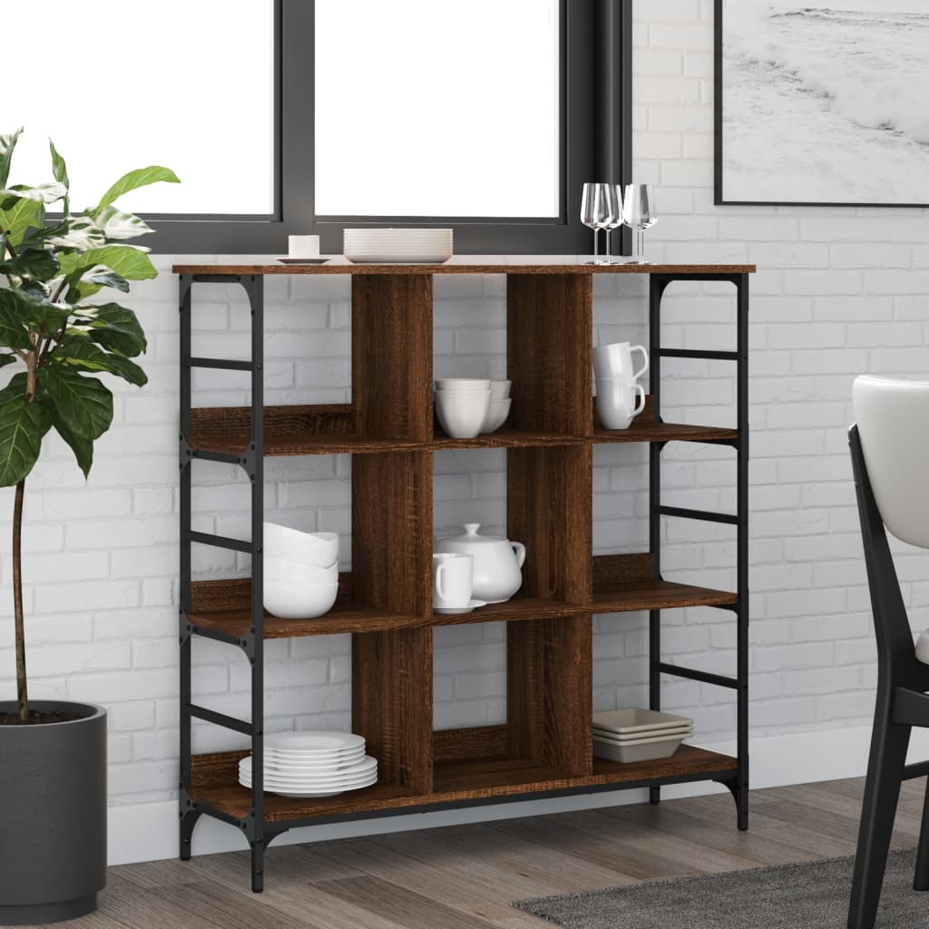 Dressoir 102X32X103,5 Cm Bewerkt Hout 103.5 cm