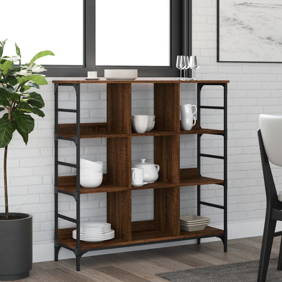 Dressoir 102X32X103,5 Cm Bewerkt Hout 103.5 cm