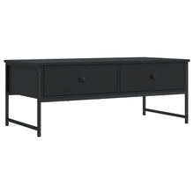 Salontafel 0X49X39,5 Cm Bewerkt Hout Zwart