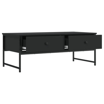 Salontafel 0X49X39,5 Cm Bewerkt Hout Zwart