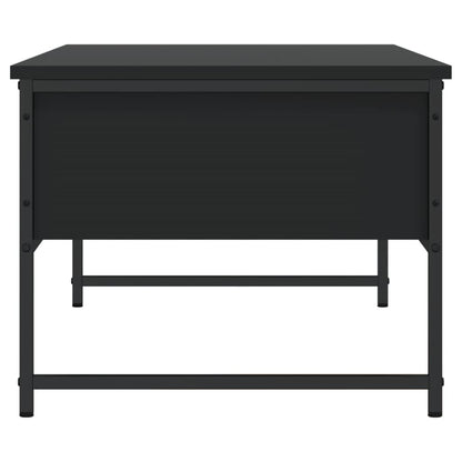 Salontafel 0X49X39,5 Cm Bewerkt Hout Zwart
