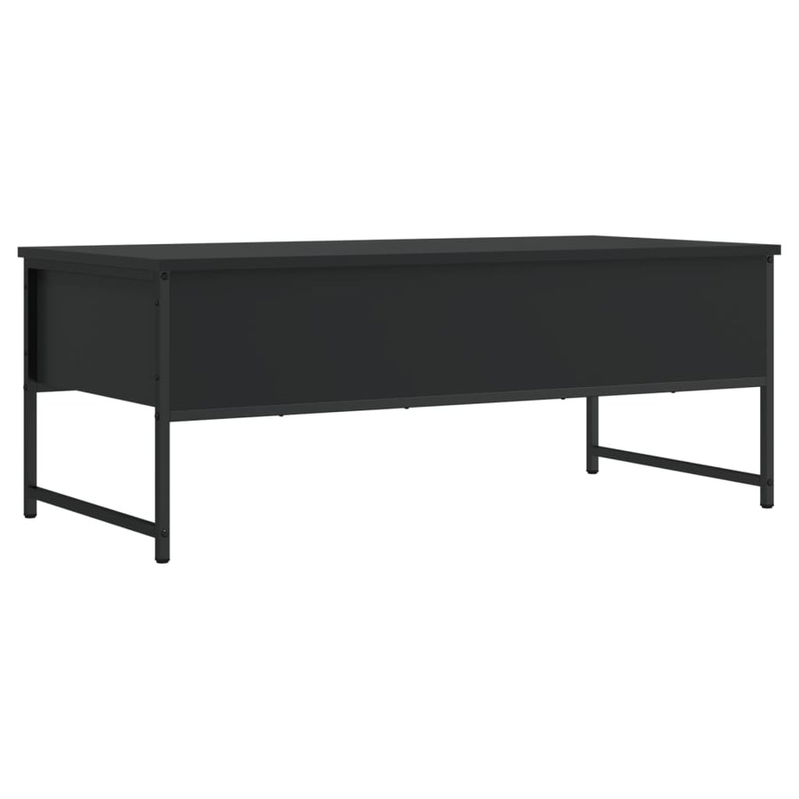 Salontafel 0X49X39,5 Cm Bewerkt Hout Zwart
