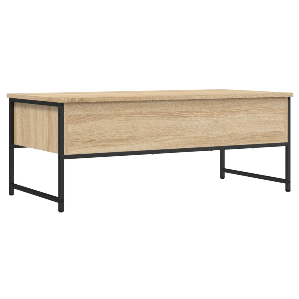 Salontafel 0X49X39,5 Cm Bewerkt Hout Kleurig Sonoma eiken