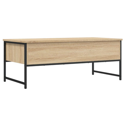 Salontafel 0X49X39,5 Cm Bewerkt Hout Kleurig Sonoma eiken