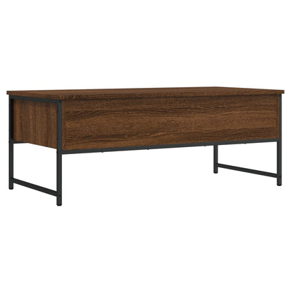 Salontafel 0X49X39,5 Cm Bewerkt Hout Bruineikenkleurig bruin eikenkleur