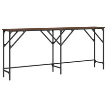 Wandtafel 180X29X75 Cm Bewerkt Hout bruin eikenkleur