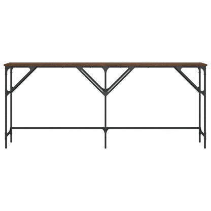 Wandtafel 180X29X75 Cm Bewerkt Hout bruin eikenkleur