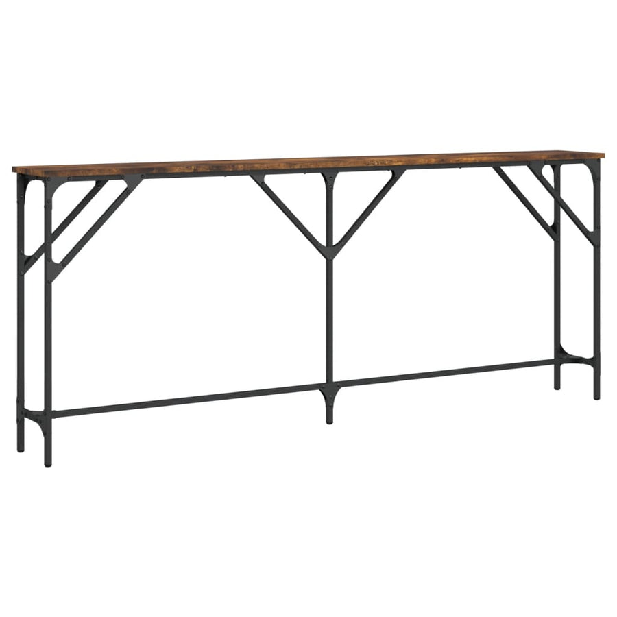 Wandtafel Bewerkt Hout Kleurig 180 x 23 x 75 cm