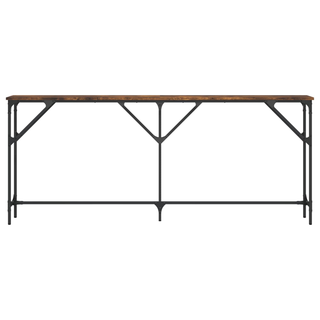 Wandtafel Bewerkt Hout Kleurig 180 x 23 x 75 cm
