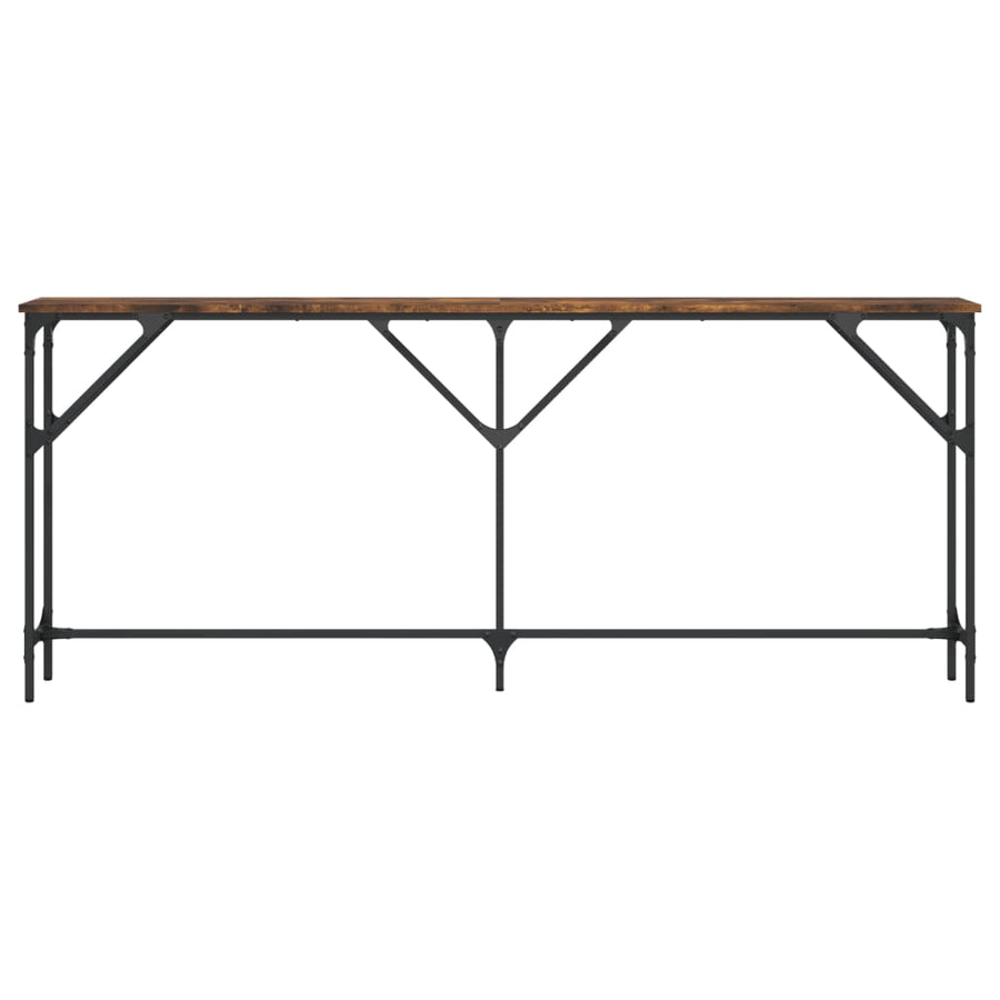 Wandtafel Bewerkt Hout Kleurig 180 x 23 x 75 cm