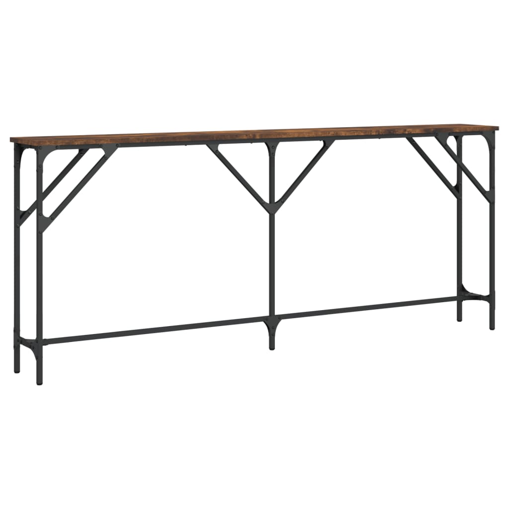 Wandtafel Bewerkt Hout Kleurig 180 x 23 x 75 cm