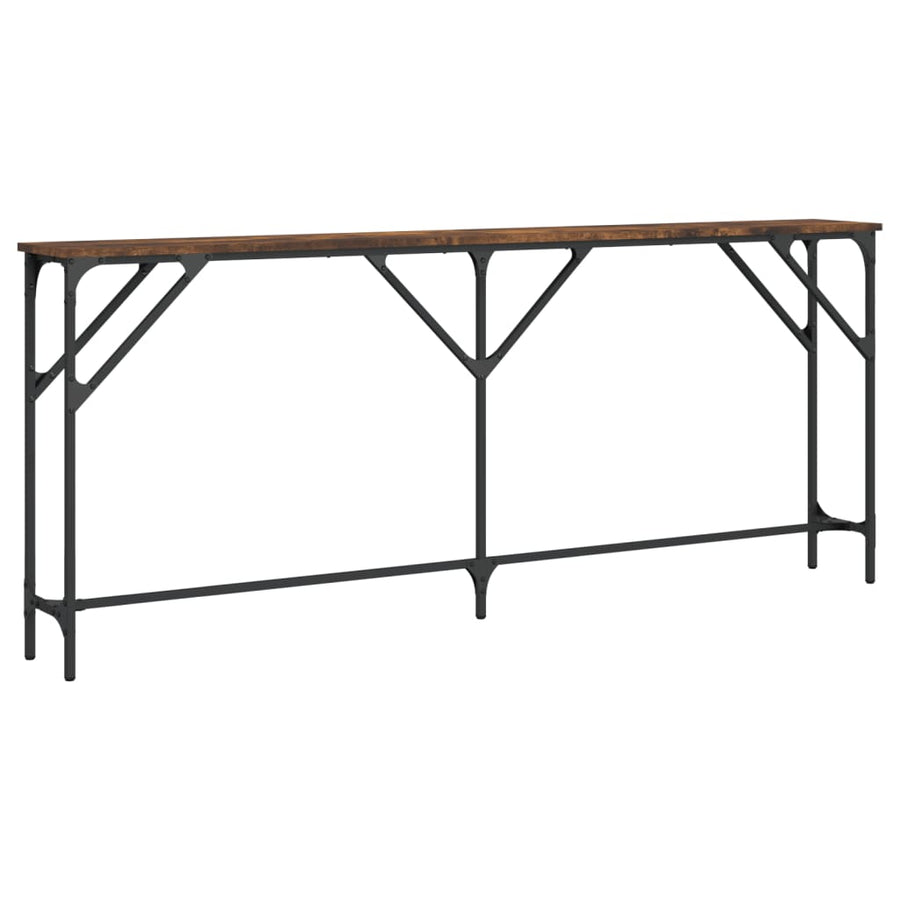 Wandtafel Bewerkt Hout Kleurig 180 x 23 x 75 cm