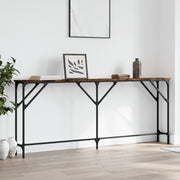 Wandtafel 180x23x75 cm bewerkt hout