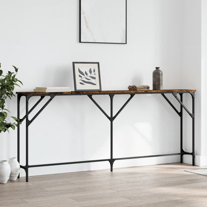 Wandtafel Bewerkt Hout Kleurig 180 x 23 x 75 cm