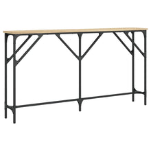 Wandtafel Bewerkt Hout Kleurig 140 x 23 x 75 cm Sonoma eiken