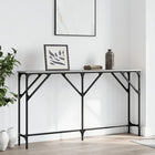 Wandtafel 140x23x75 cm grijs sonoma hout