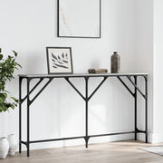 Wandtafel 140x23x75 cm grijs sonoma hout