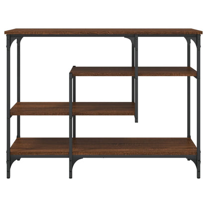 Wandtafel Met Schappen 00X35X75 Cm Bruineikenkleurig bruin eikenkleur