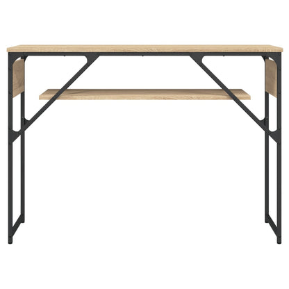 Wandtafel Met Schap 105X30X75 Cm Bewerkt Hout Kleur Sonoma eiken 105 cm