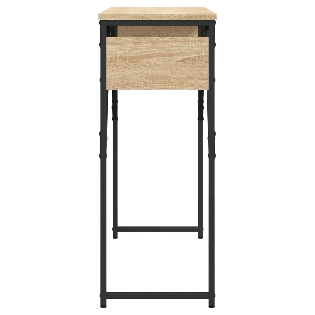 Wandtafel Met Schap 105X30X75 Cm Bewerkt Hout Kleur Sonoma eiken 105 cm