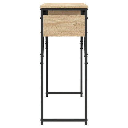 Wandtafel Met Schap 105X30X75 Cm Bewerkt Hout Kleur Sonoma eiken 105 cm