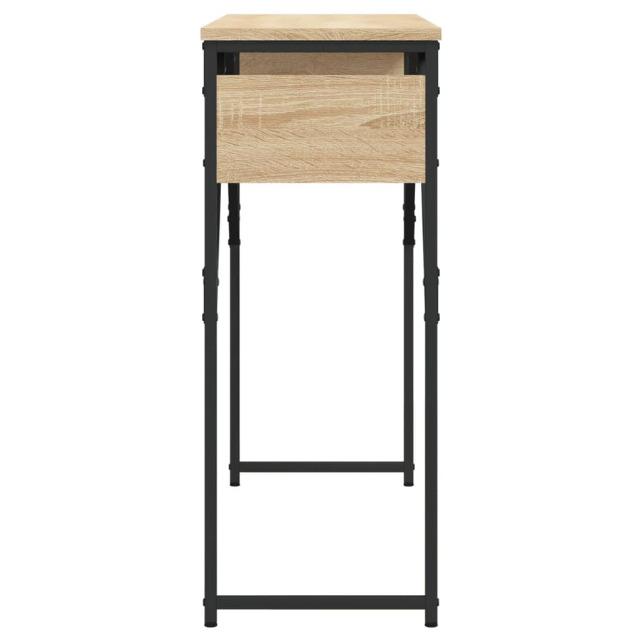 Wandtafel Met Schap 105X30X75 Cm Bewerkt Hout Kleur Sonoma eiken 105 cm