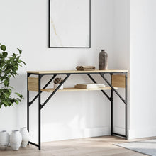Wandtafel Met Schap 105X30X75 Cm Bewerkt Hout Kleur Sonoma eiken 105 cm